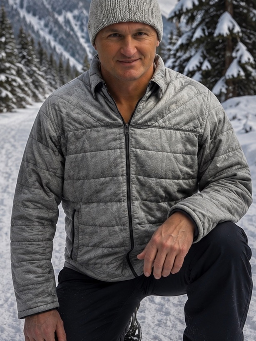 Hugo Boss Landolfo quilted jacket - worn once only for a film shoot - classy